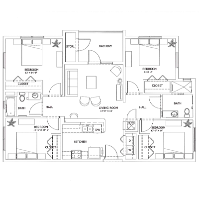 Floorplans - The Combo